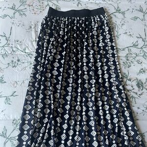 Dark blue with white